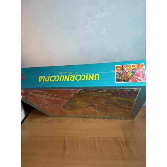 Willow Creek 1000 Piece Jigsaw Puzzle "Unicornucopia" New Sealed Dean Russo - Picture 2 of 6